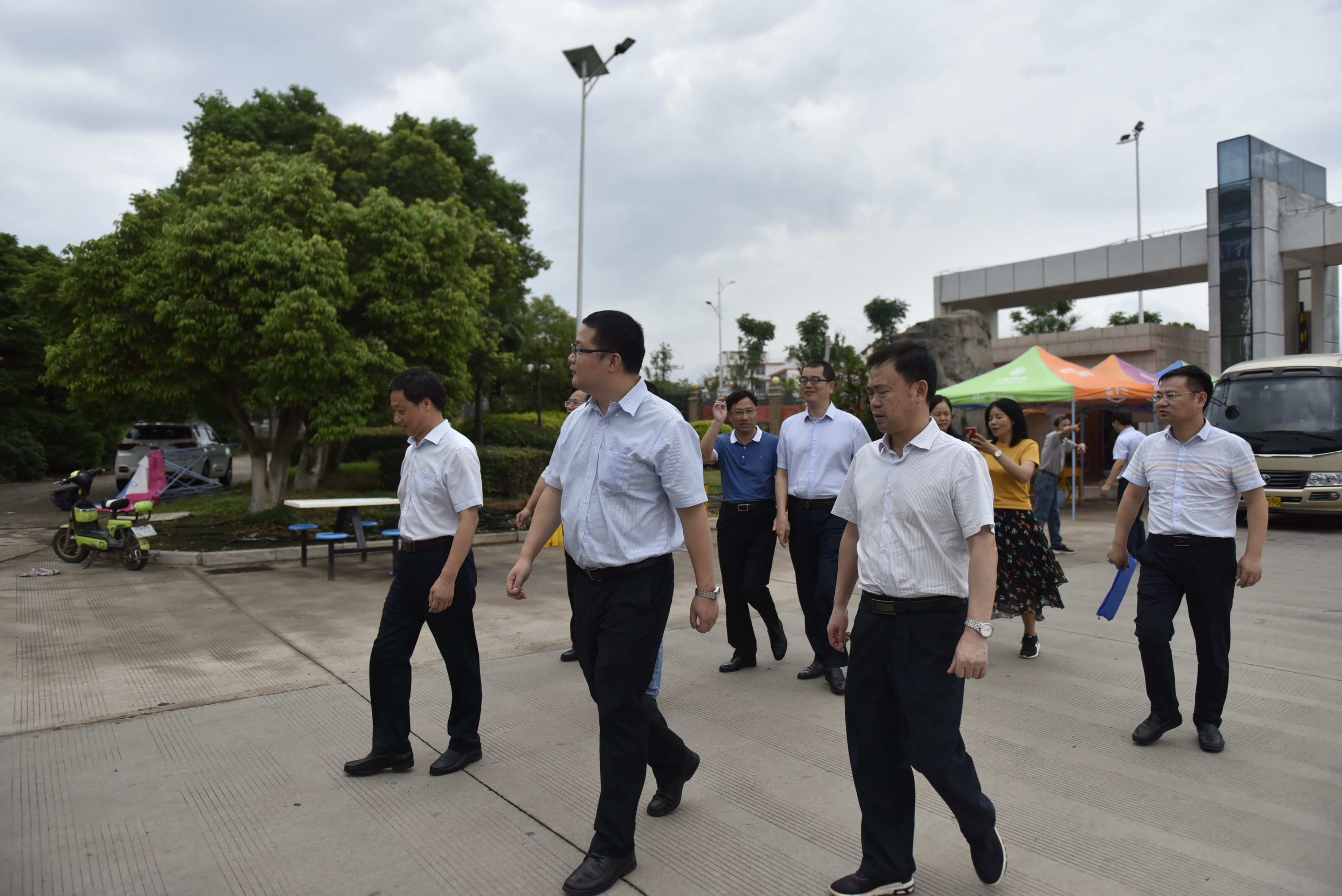 深圳市长盈精密技术股份有限公司到我院考察