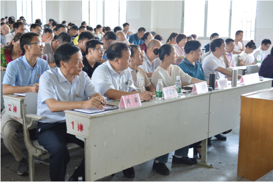 市委宣讲团走进江西赣州技师学院宣讲 习近平总书记视察江西和赣州时的重要讲话精神