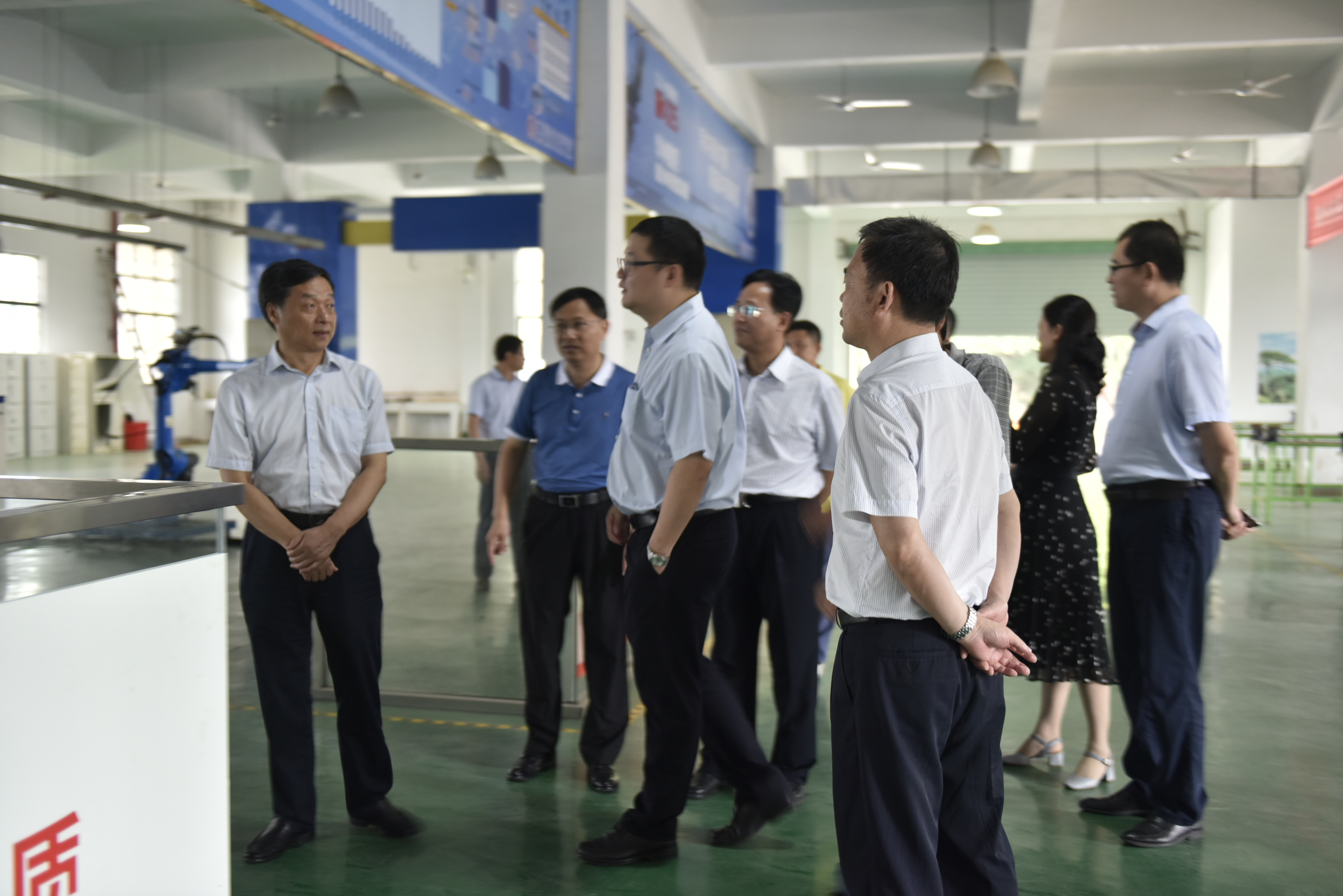 深圳市长盈精密技术股份有限公司到我院考察