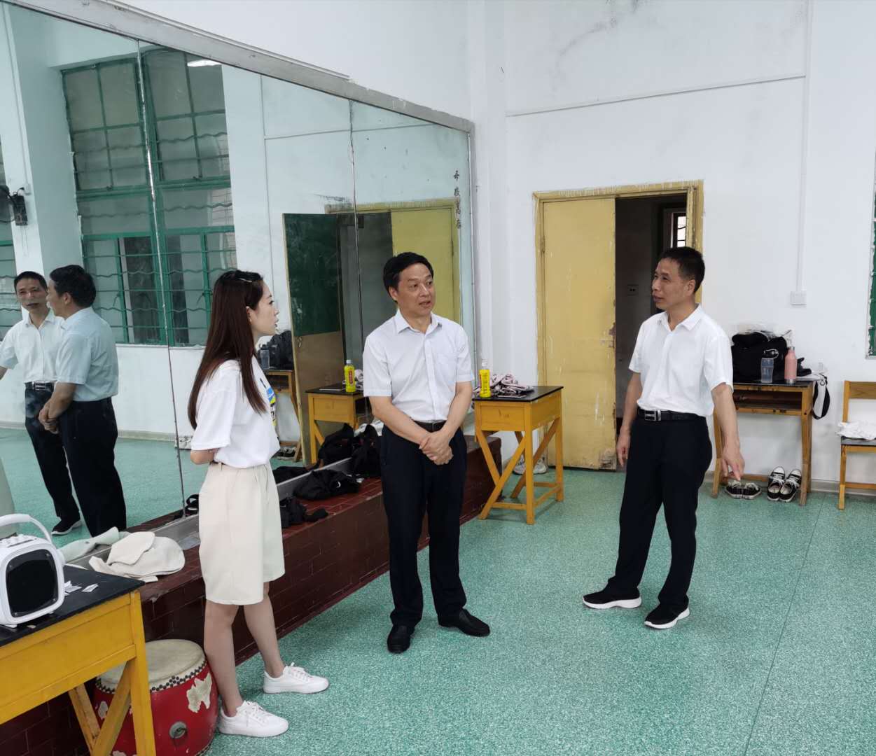 院领导开展返校复学教学工作检查