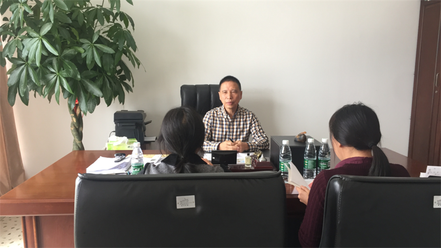 章贡区建设路社区党总支书记邬小金一行来我院开展党建结对共建交流
