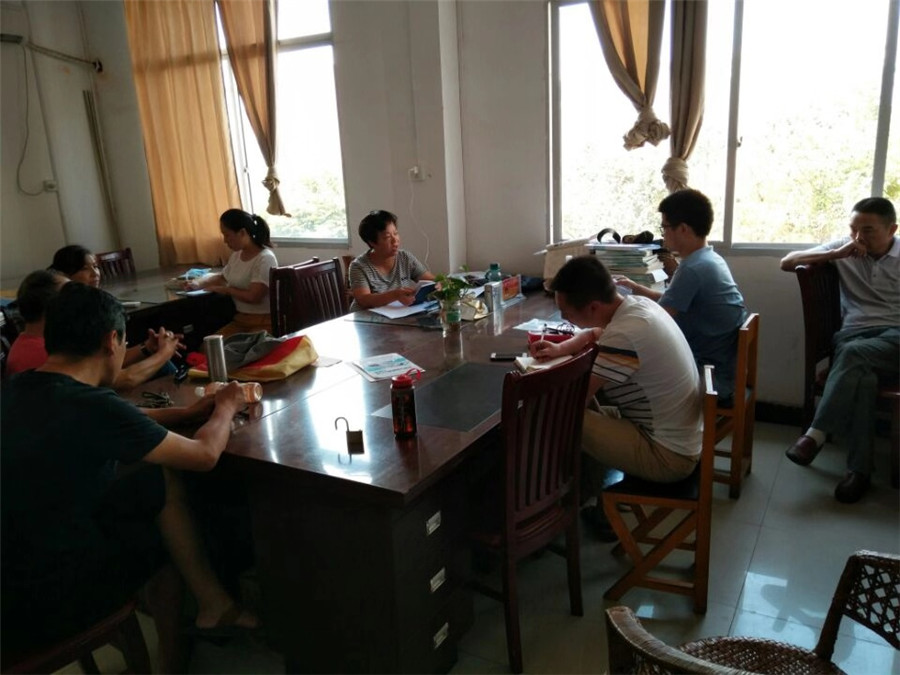 机械工程系魏新主任指导开学第一次教研活动
