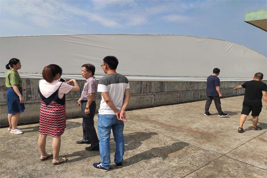 后勤保障处组织工程项目验收