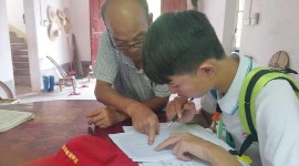我院产业园校区学生志愿者参加“精准扶贫”活动