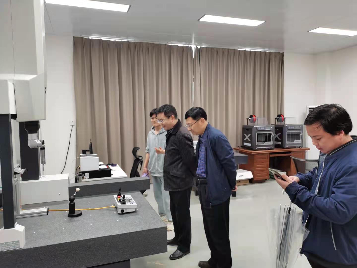江西技师学院院长王林安一行莅临我院考察交流学习