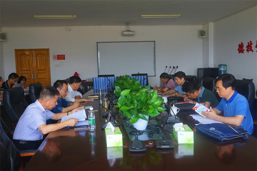 市委教育工委领导来我院进行党建工作专项调研督查
