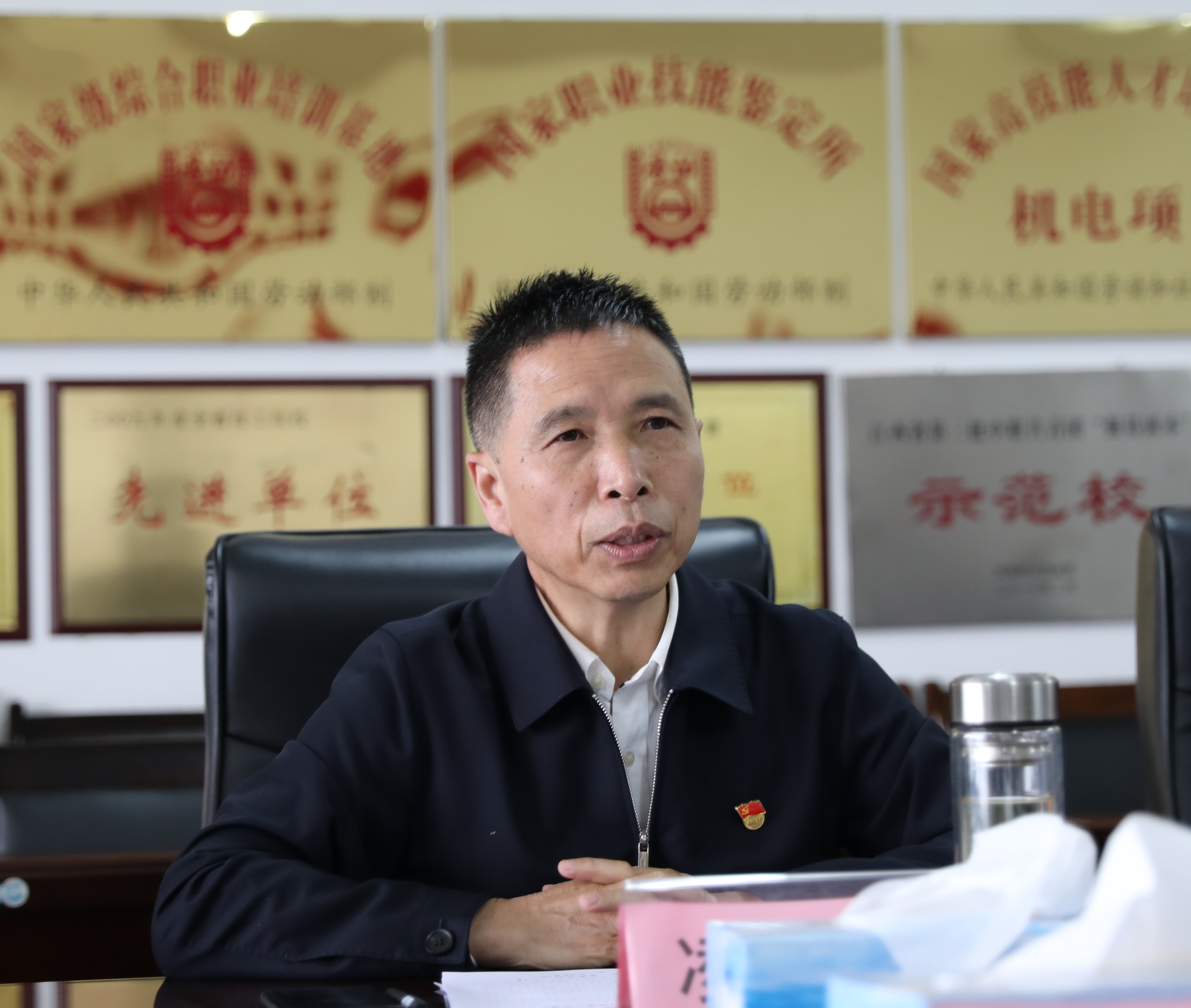市委教育工委领导来我院调研指导党建工作