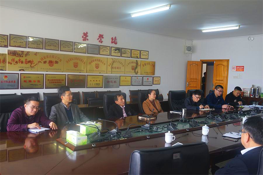 赣州理工职业技术学校董事长姚学林一行来我院交流学习