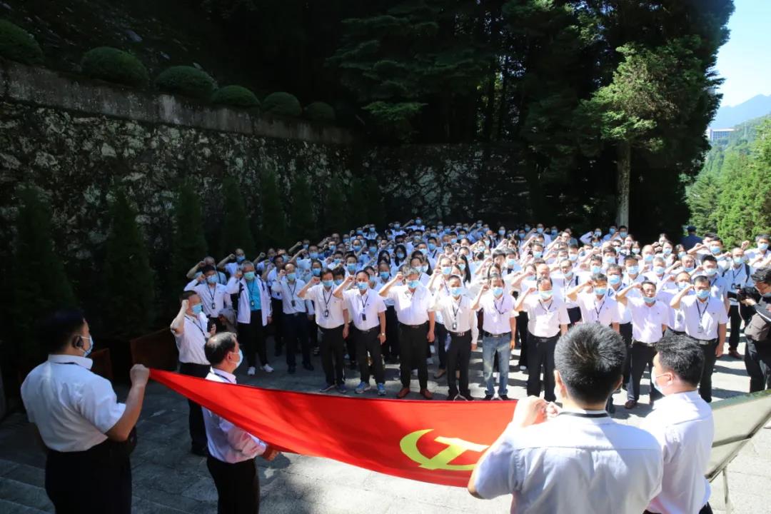 【井冈山培训第二天】赣州职业技术学院、赣州农业学校、江西赣州技师学院在井冈山开展党史学习教育暨党员轮训