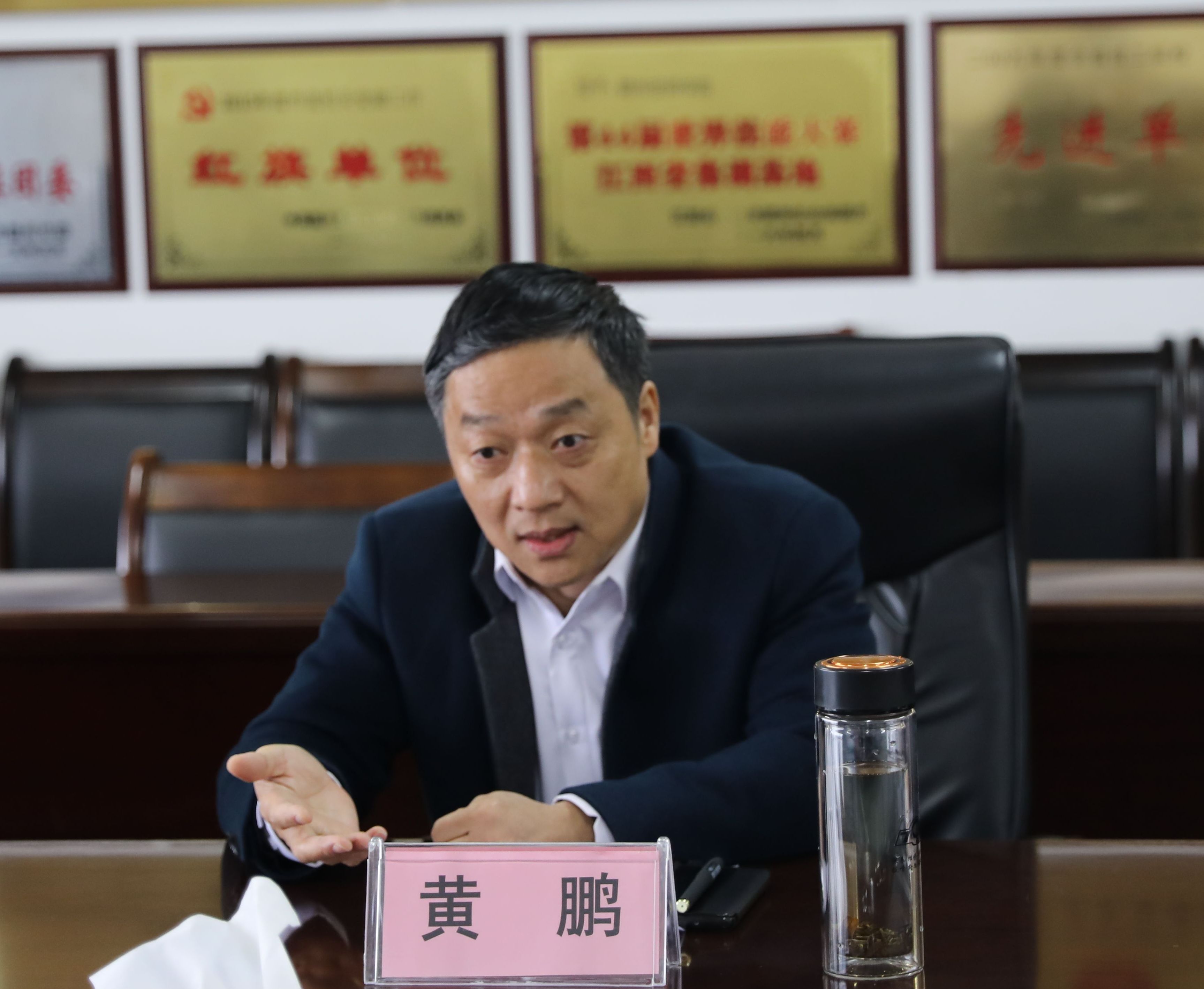 市委组织部副部长，市人社局党组书记、局长李卫国一行来我院调研指导工作