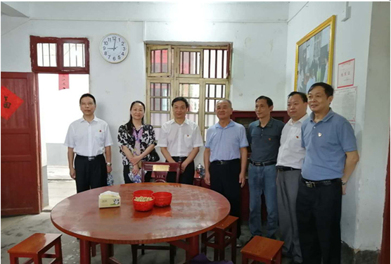 江西赣州技师学院赴于都开展“不忘初心,牢记使命----走好新时代长征路”主题党日活动
