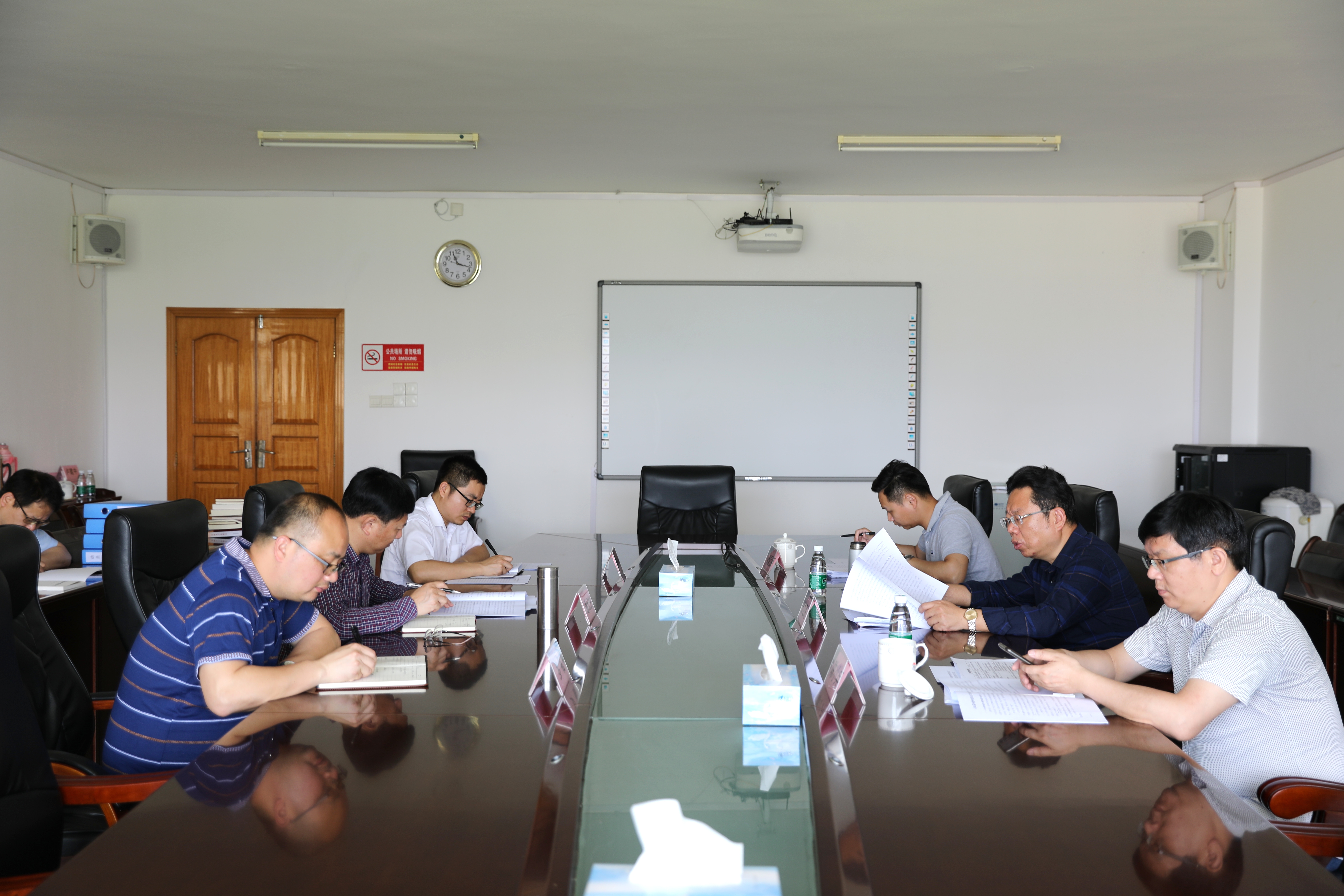 市委党史学习教育第九巡回指导组莅临我院检查指导工作
