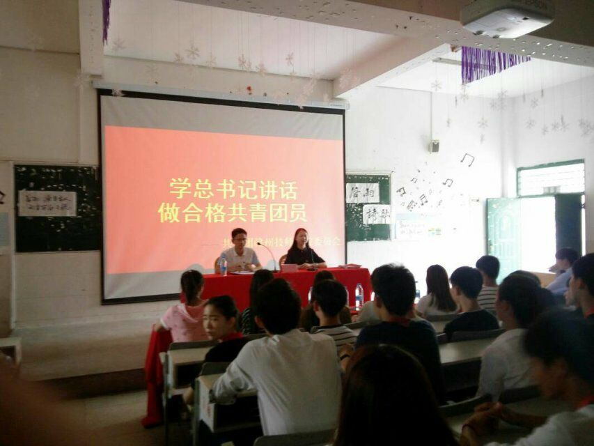 我院团委开展主题团日活动